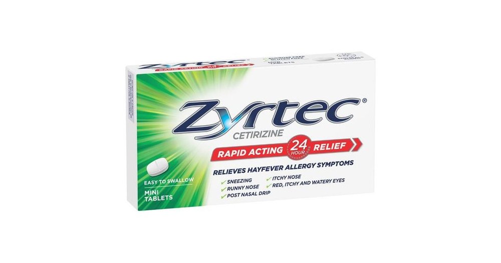 Zyrtec Rapid Acting Allergy Antihistamine & Hayfever Tablets reviews ...