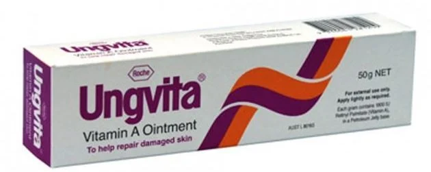 vitamin a ointment for skin