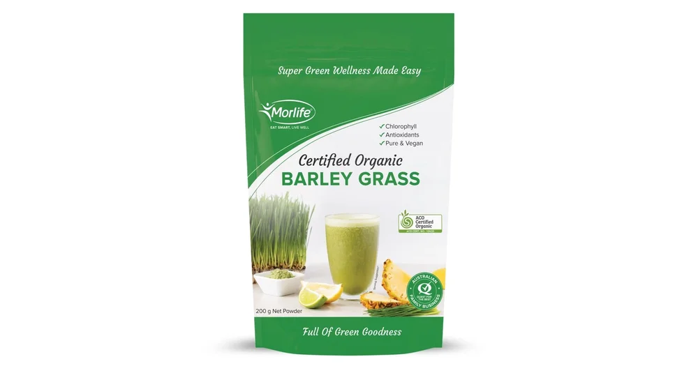 Morlife Certified Organic Barley Grass Powder reviews ProductReview