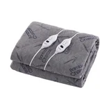 Dreamaker Bamboo Charcoal Quilted Electric Blanket Grey