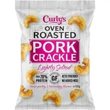 Curly's Oven Roasted Pork Crackle Lightly Salted 50g