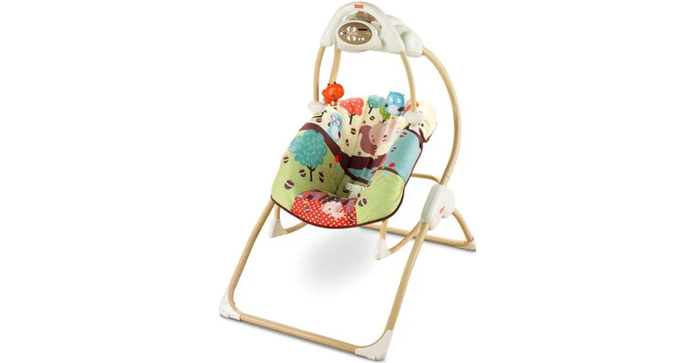 Fisher price 2 in 1 sale swing and rocker