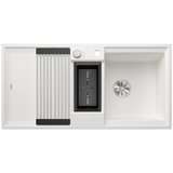 Blanco Adira 6S Single Bowl Kitchen Sink with Additional Bowl & Left Hand Drainer