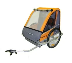 Kiddicarrier store bike trailer