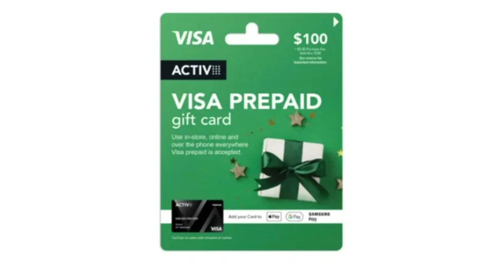 Gaming - Activ Visa Cards