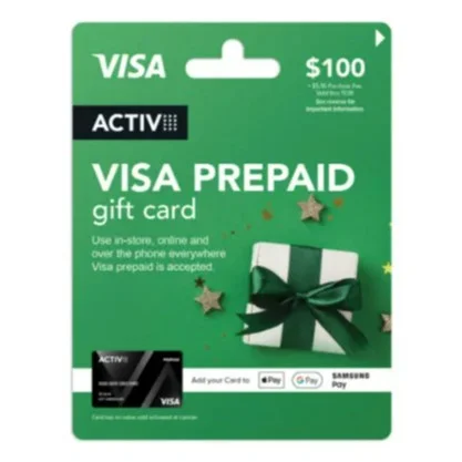 Activ Visa Prepaid Gift Card