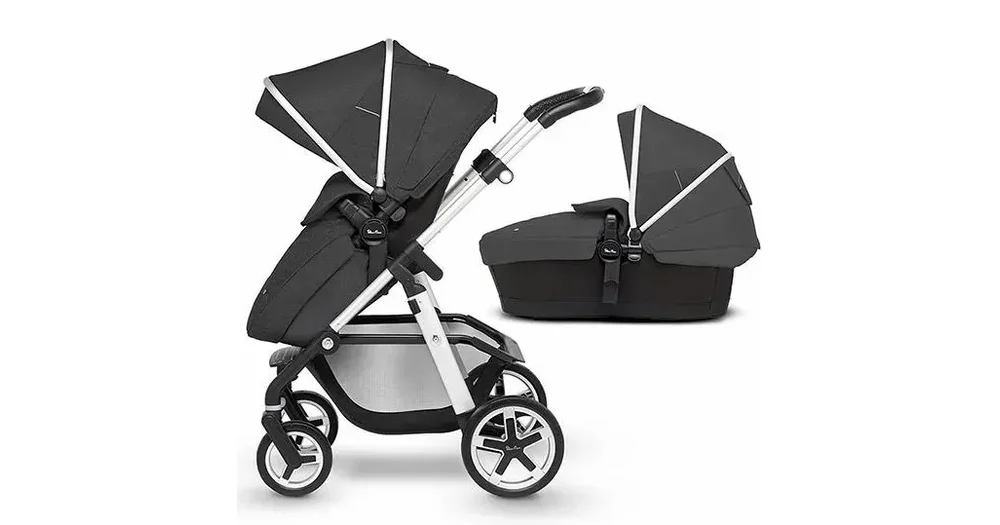 Silver cross pioneer outlet pram midnight blue