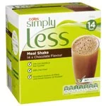 Coles Simply Less Meal Replacement Shakes reviews