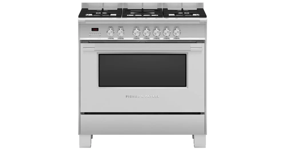 Fisher & Paykel 90cm Freestanding Dual Fuel Cooker OR90SCG2X1 reviews