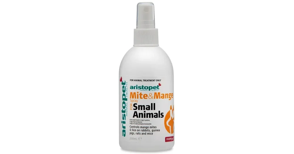 Aristopet Mite and Mange Spray for Small Animals