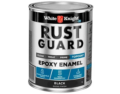 Rust guard hot sale clear coat