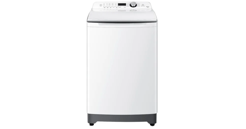 haier 10kg top load washing machine