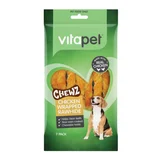VitaPet Chicken Wrapped Rawhide Twists