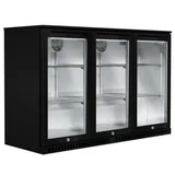 Husky 307L Triple Door Alfresco Drink Chiller ALF-C3-BLK-840 (Black)