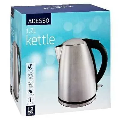 Adesso Stainless Steel Cordless 1.7L reviews