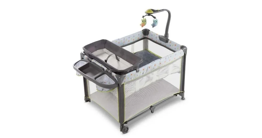 Ingenuity smart and shop simple travel cot