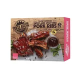 Three Aussie Farmers Slow Cooked Sweet and Spicy BBQ Pork Ribs