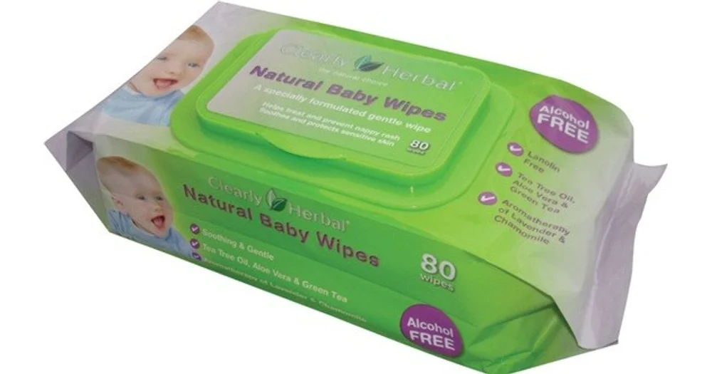 Clearly best sale herbal wipes