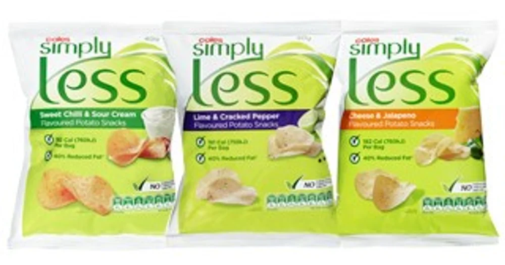 Coles Simply Less Potato