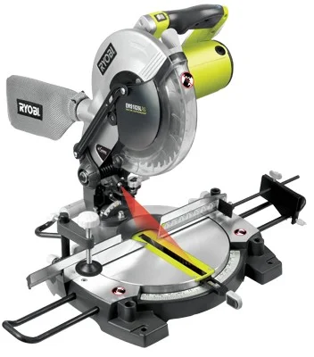 Ryobi 2000w mitre saw on sale and stand combo