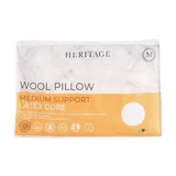 Myer Heritage Wool Pillow with Latex Core