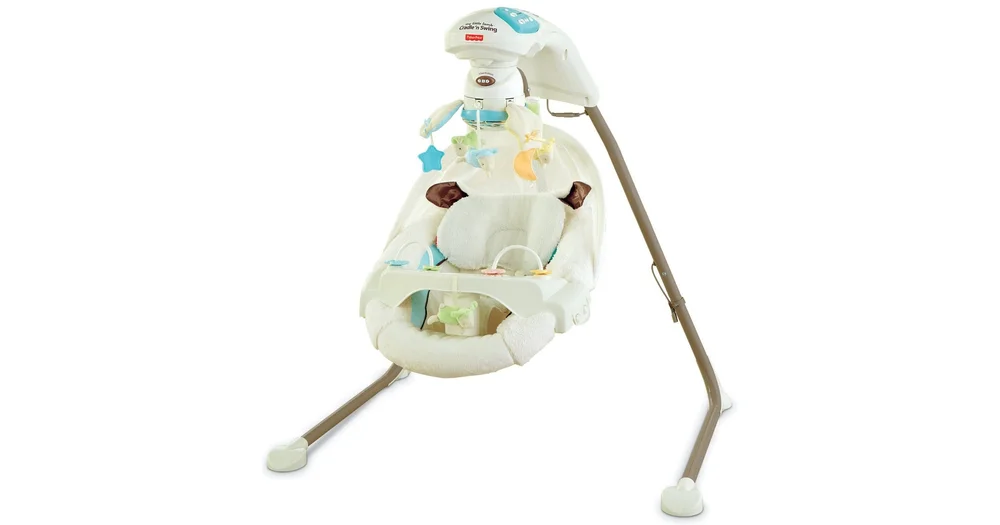 Fisher price sweet little best sale lamb cradle and swing