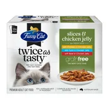 Fussy Cat Wet Cat Food Slices & Chicken Jelly