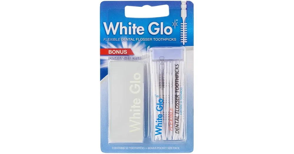 White Glo Flexible Dental Flosser Toothpicks reviews