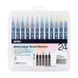 Kmart Anko 24 Pack Watercolour Brush Markers