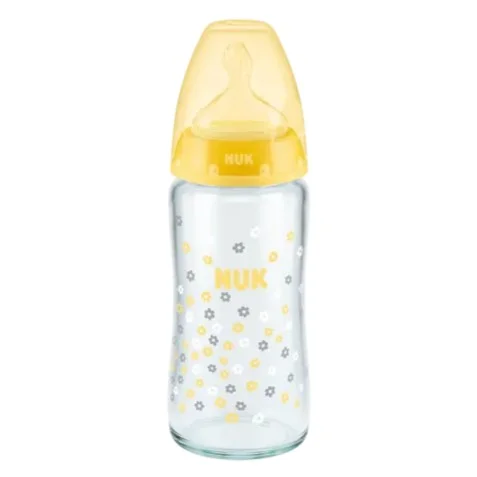 Nuk glass baby store bottles