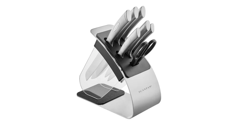 Scanpan Classic Steel 8 Piece Eclipse Knife Block Set reviews
