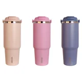 Decor 2-in-1 Insulated Double Wall Travel Tumbler