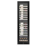 KingsBottle Atelier Duo Dual-Zone Wine Fridge KB245DX-BK RHH