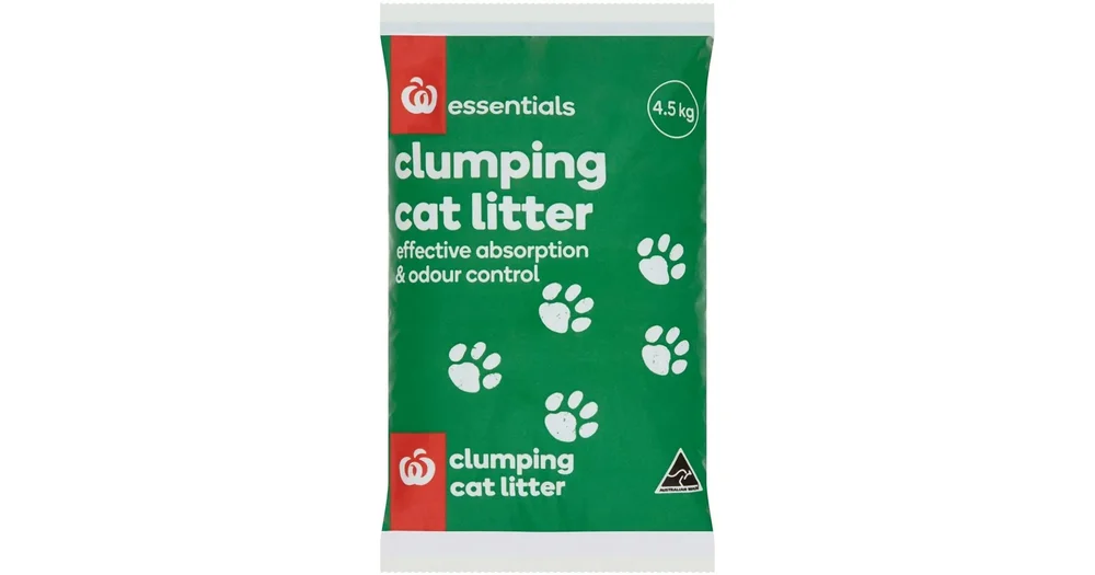 Clumping cat litter woolworths sale