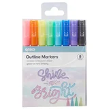 Kmart Anko 8 Pack Outline Markers