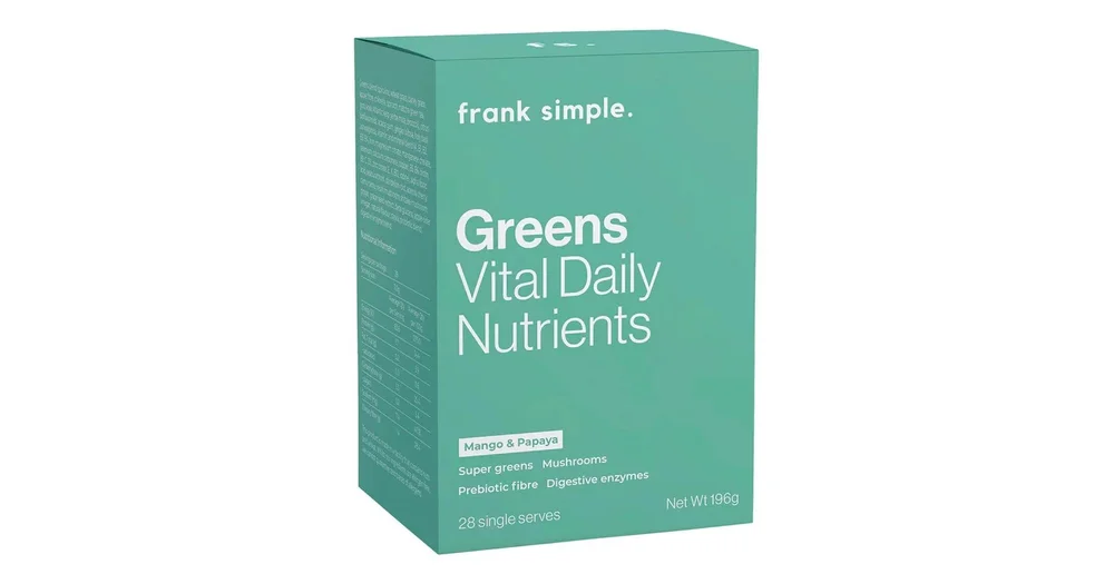 Frank Simple Greens Vital Daily Nutrients reviews | ProductReview.com.au
