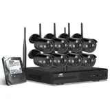 UL-Tech 8-Channel Wireless Security Camera System