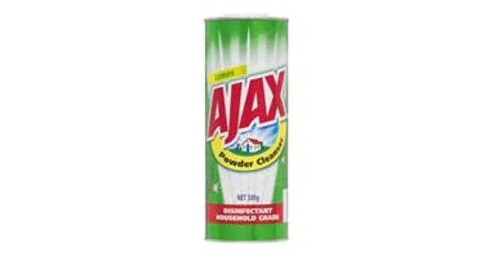 Ajax on sale cleaning powder