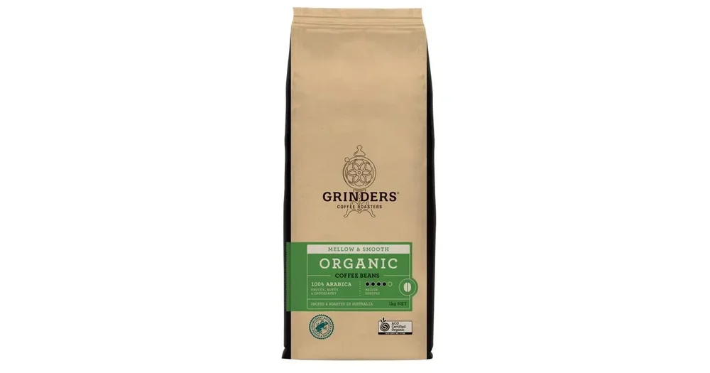 Grinders Coffee Organic Beans reviews
