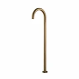 Rogerseller Tonic Floor Mount Bath Brushed Gold