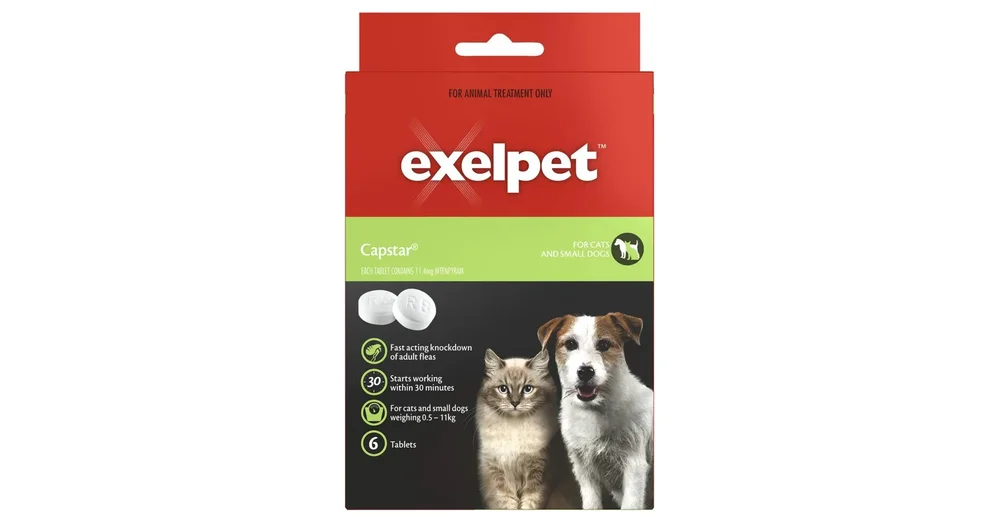 Exelpet Capstar For Cats and Dogs Questions ProductReview