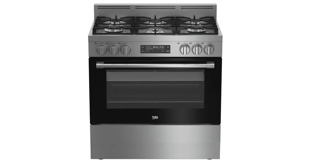 Beko 90cm Dual Fuel Freestanding Cooker BFC918GMX1 reviews