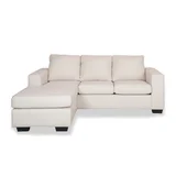 Amart Bonza Fabric 3 Seater Sofa with Chaise