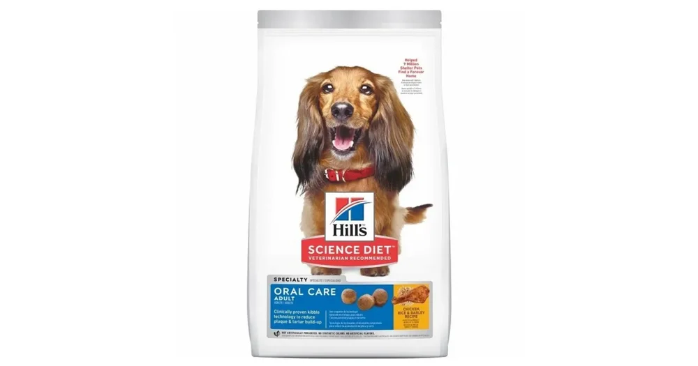 Science diet oral 2025 care dog food reviews