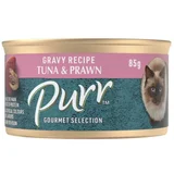 Purr Gourmet Chunky Tuna & Prawn in Gravy Cat Food