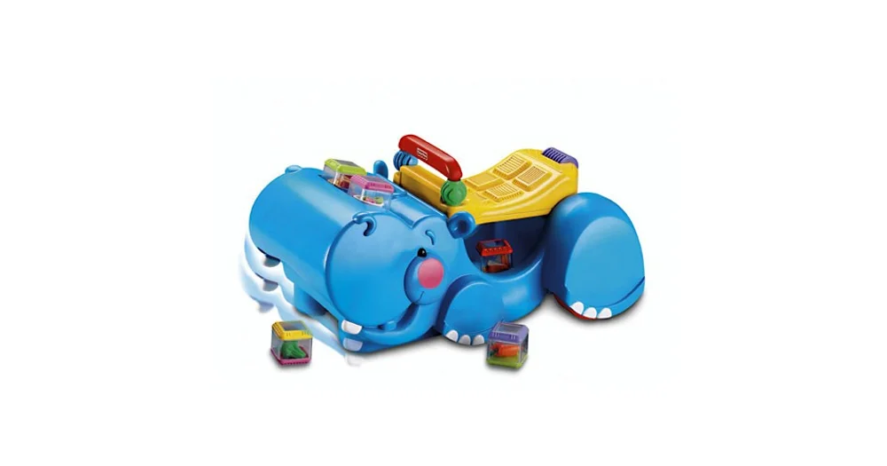 Fisher price hippo ride outlet on