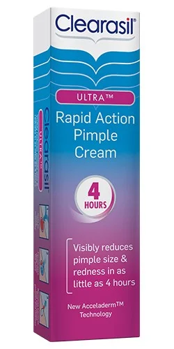 rapid action pimple cream