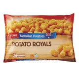 Coles Frozen Potato Royals