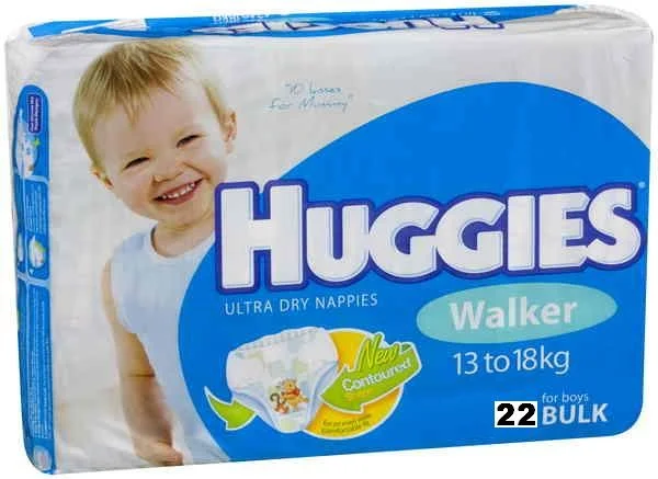 huggies walker nappies