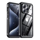 Oaktree Shockproof Waterproof Full-Body Rugged Case for iPhone 15 Pro 6.1"